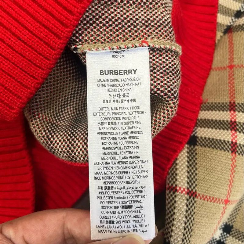 Burberry Burberry Women's Khaki Cardigan Sweater Size XXS / US 00 / IT 34 - 4 Thumbnail