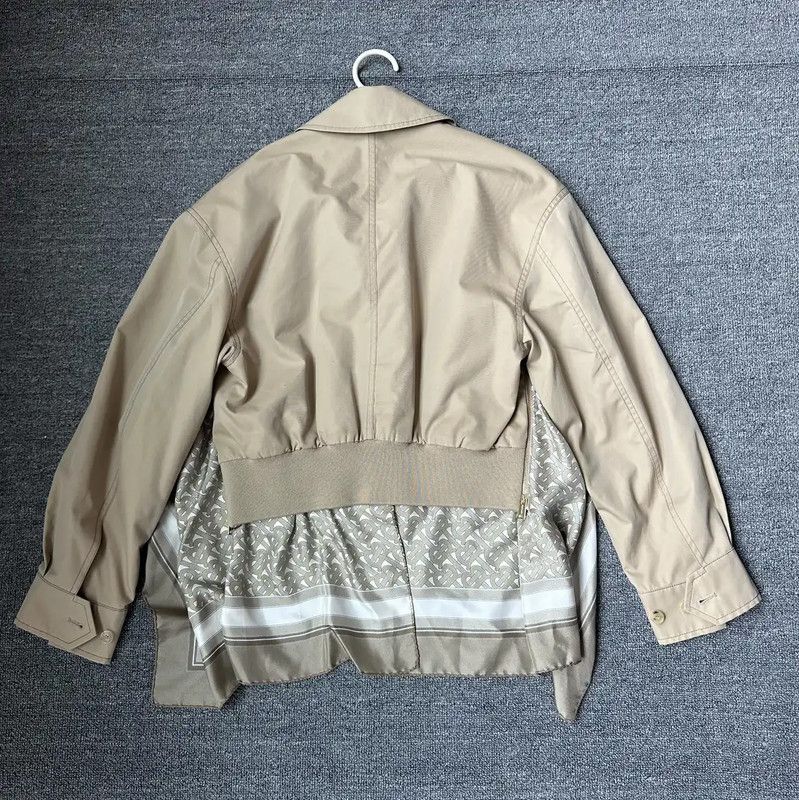 Burberry Burberry Spring Autumn Khaki Cotton Jacket Size S / US 4 / IT 40 - 2 Thumbnail