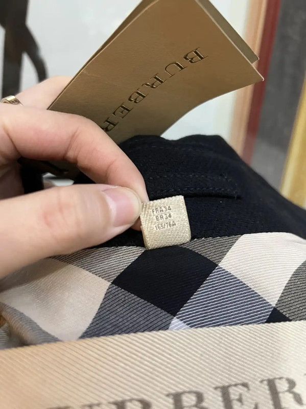 Burberry Burberry Black Wool Winter Coat Size S / US 4 / IT 40 - 8 Thumbnail
