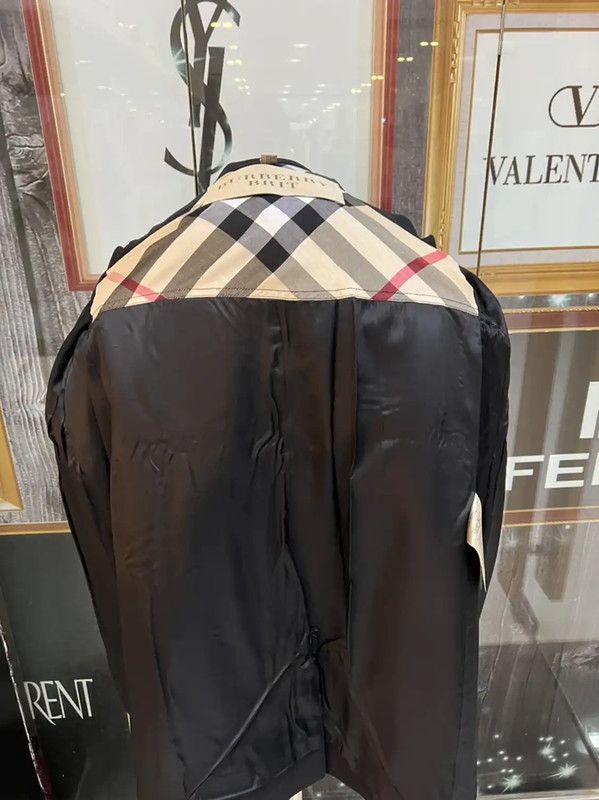 Burberry Burberry Black Wool Winter Coat Size S / US 4 / IT 40 - 5 Thumbnail