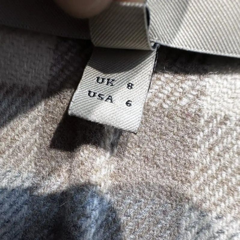Burberry Burberry Gray Multi-Colored Women's Coat Size M / US 6-8 / IT 42-44 - 6 Thumbnail