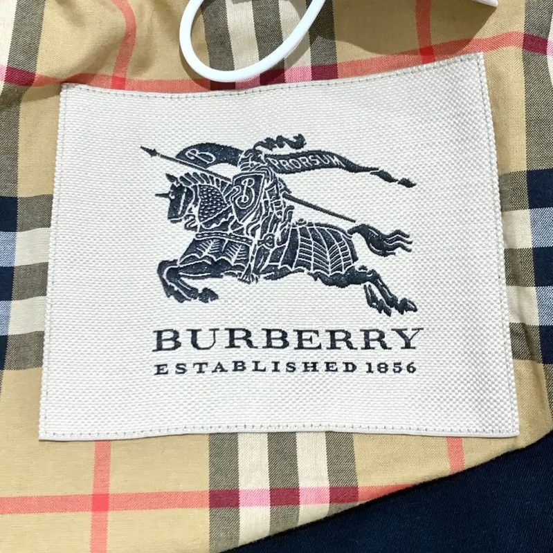 Burberry Burberry Black Cotton Women's Trench Coat Size L / US 10 / IT 46 - 5 Thumbnail