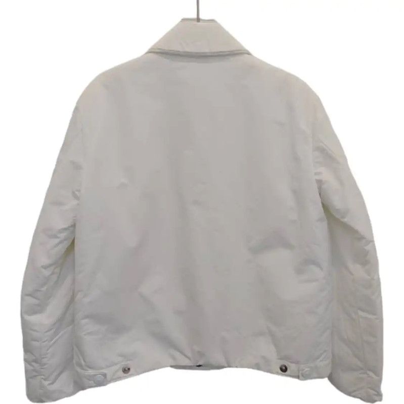Burberry Burberry White Cotton Women's Jacket Size S / US 4 / IT 40 - 2 Thumbnail