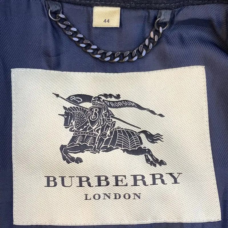 Burberry Burberry Women's Black Wool Long Winter Coat Size L / US 10 / IT 46 - 6 Thumbnail