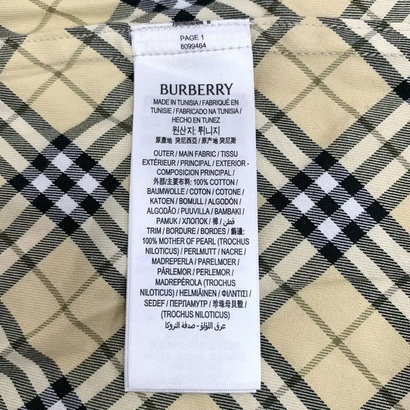 Burberry Burberry Color Block Women's Shirt in Size S Size S / US 4 / IT 40 - 8 Thumbnail