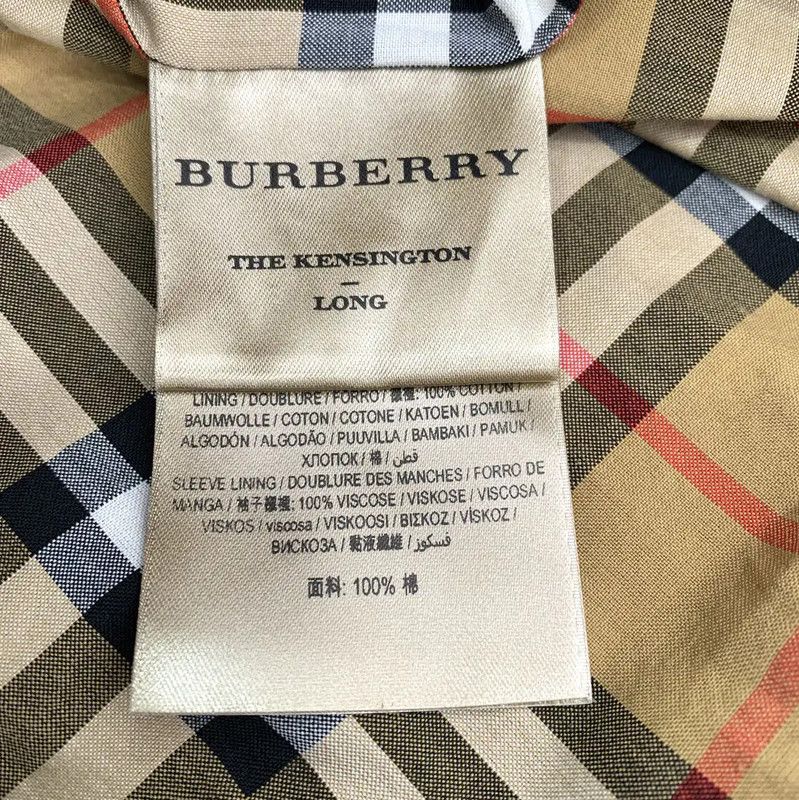 Burberry Burberry Dark Gray Cotton Women’s Trench Coat Size XXS / US 00 / IT 34 - 6 Thumbnail