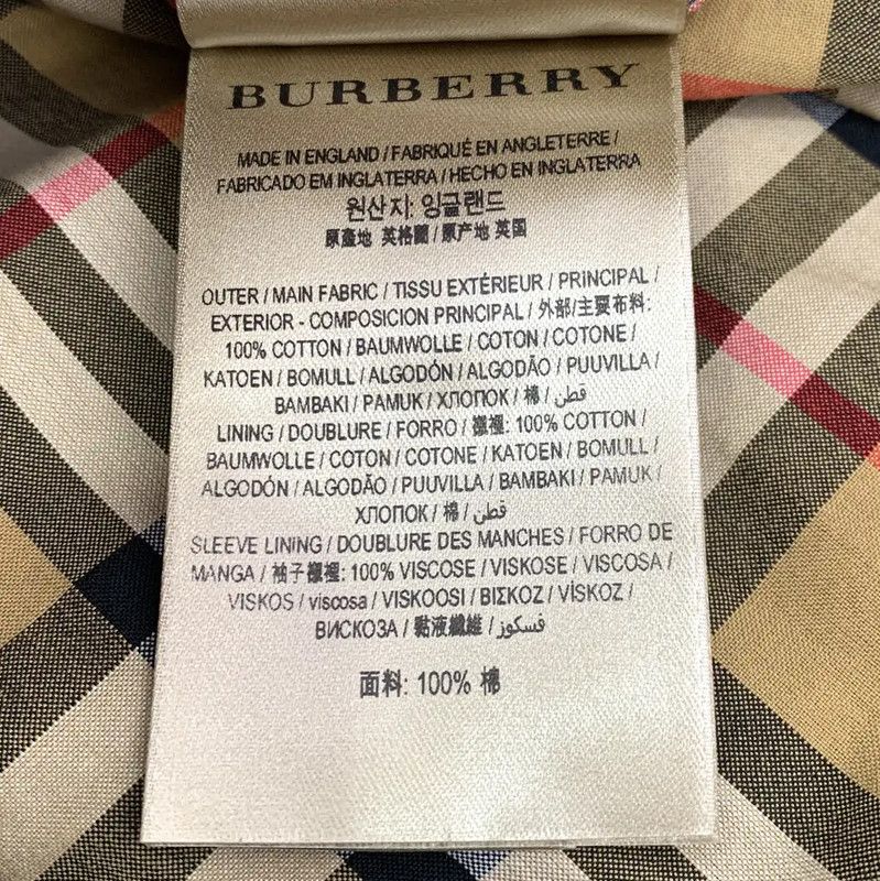 Burberry Burberry Dark Gray Cotton Women’s Trench Coat Size XXS / US 00 / IT 34 - 7 Thumbnail