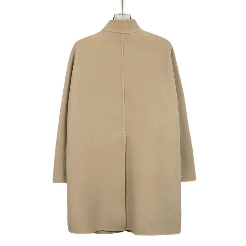 Burberry Burberry Women's Khaki Wool Coat Size XXS / US 00 / IT 34 - 2 Thumbnail