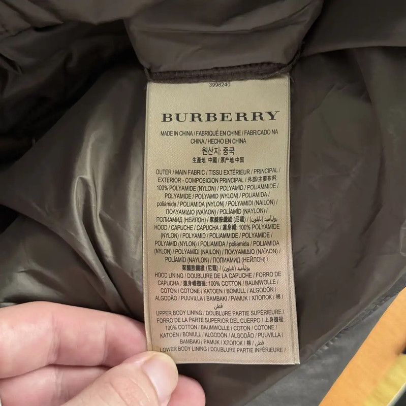 Burberry Burberry Women's Military Green Down Jacket Size S / US 4 / IT 40 - 7 Thumbnail