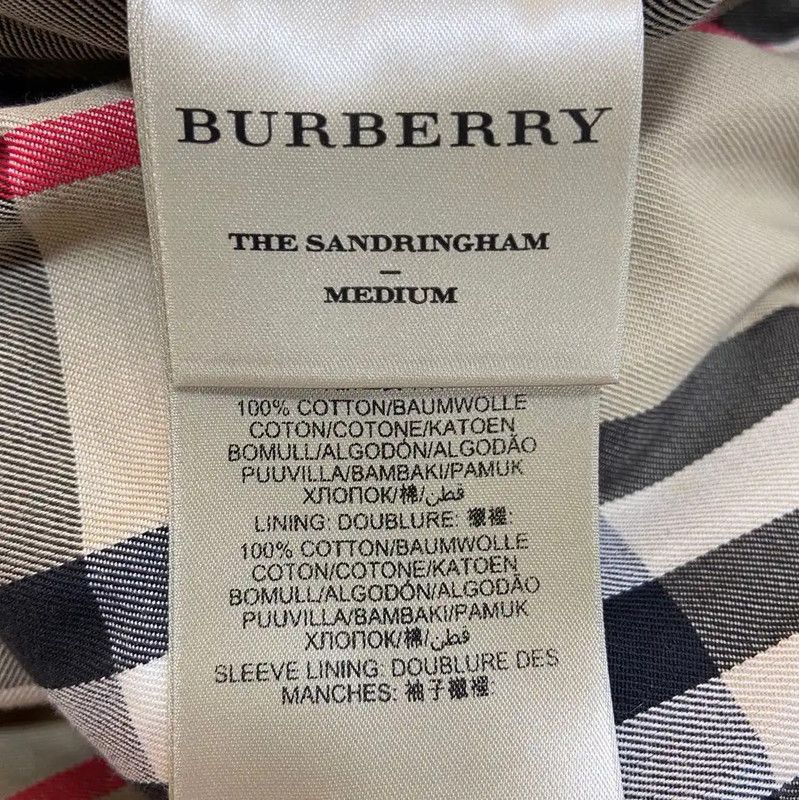 Burberry Burberry Khaki Cotton Women's Trench Coat Size S / US 4 / IT 40 - 5 Thumbnail