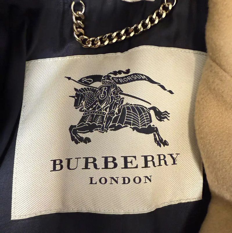 Burberry Burberry Camel Wool Women's Coat Size ONE SIZE - 3 Thumbnail