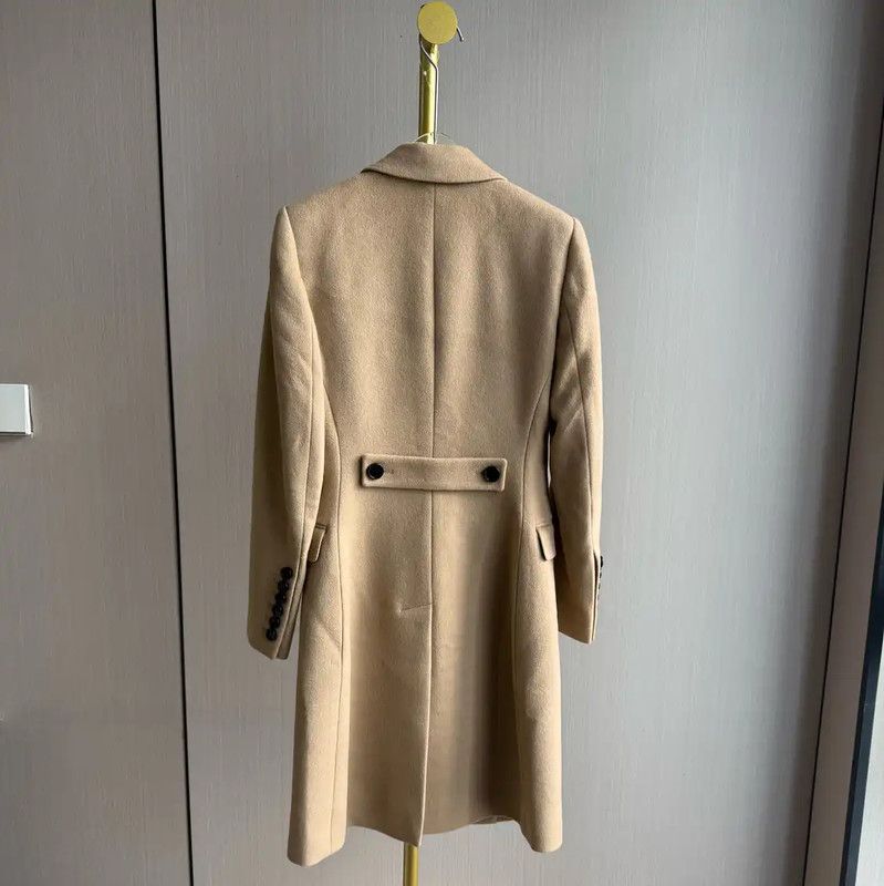 Burberry Burberry Camel Wool Women's Coat Size ONE SIZE - 2 Thumbnail