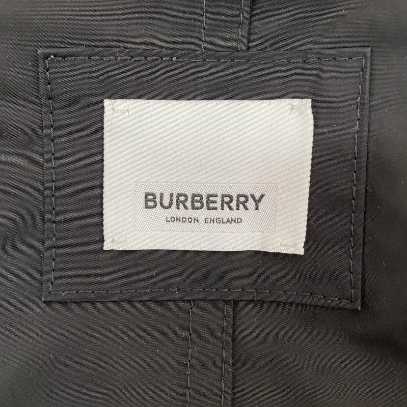 Burberry Burberry Spring Autumn Black Polyester Women's Coat Size S / US 4 / IT 40 - 7 Thumbnail