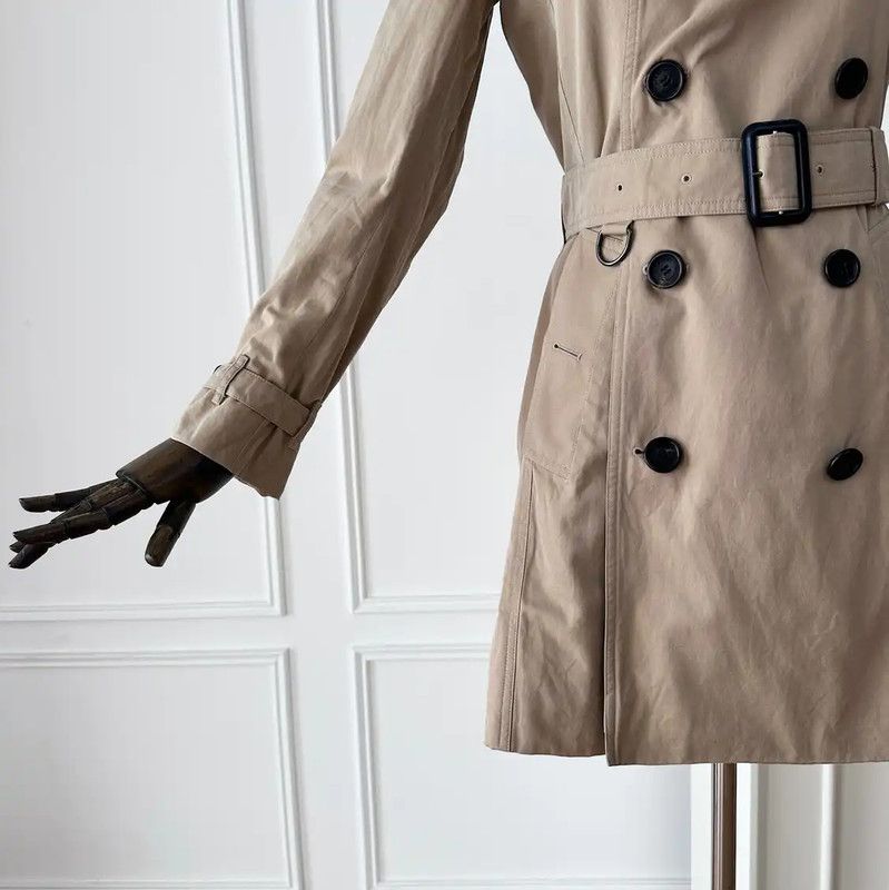 Burberry Burberry Women's Khaki Trench Coat XS Size XS / US 0-2 / IT 36-38 - 5 Thumbnail