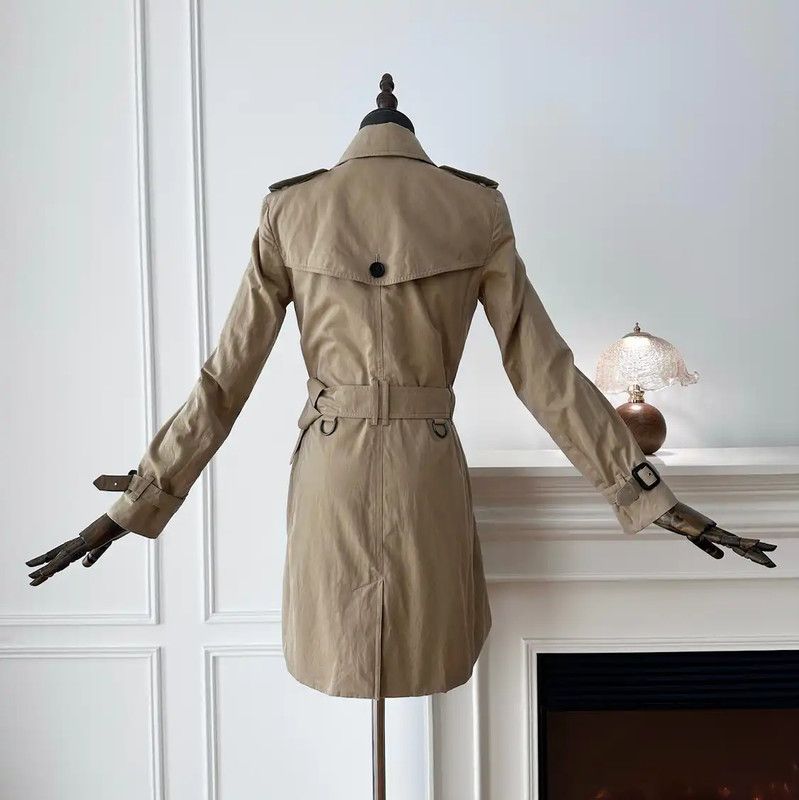 Burberry Burberry Women's Khaki Trench Coat XS Size XS / US 0-2 / IT 36-38 - 2 Thumbnail