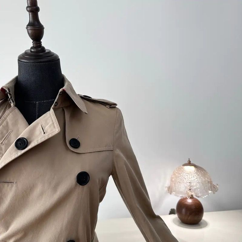 Burberry Burberry Women's Khaki Trench Coat XS Size XS / US 0-2 / IT 36-38 - 6 Thumbnail