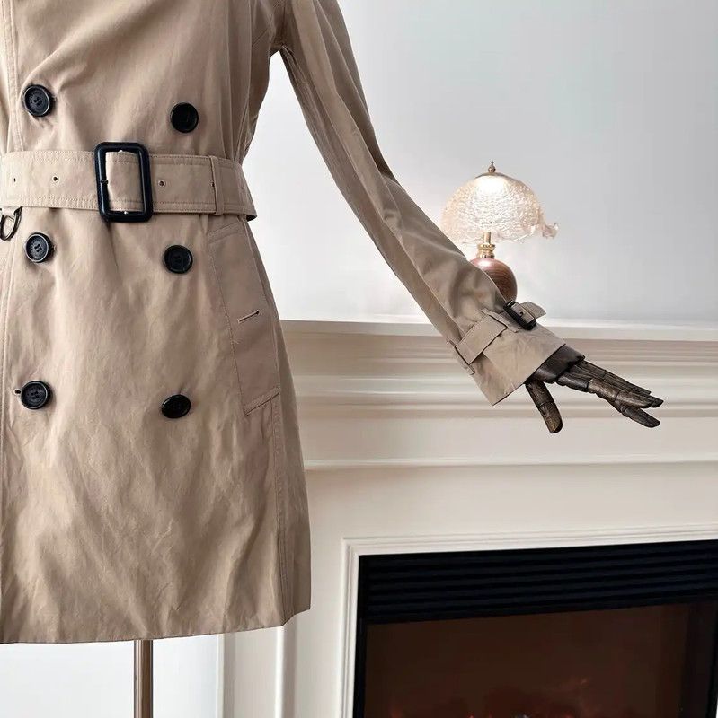 Burberry Burberry Women's Khaki Trench Coat XS Size XS / US 0-2 / IT 36-38 - 4 Thumbnail
