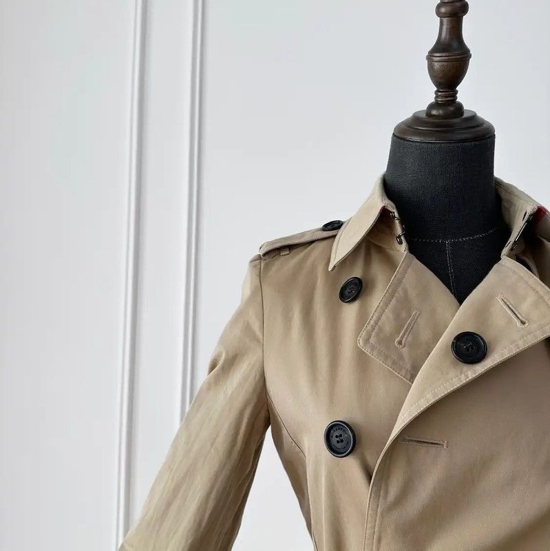 Burberry Burberry Women's Khaki Trench Coat XS Size XS / US 0-2 / IT 36-38 - 7 Thumbnail