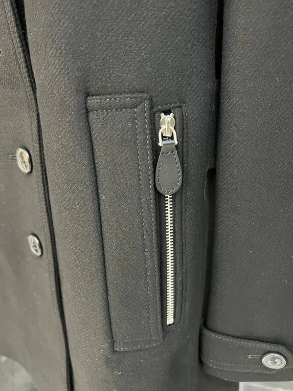 Burberry Burberry Black Wool Collar Coat for Women Size M / US 6-8 / IT 42-44 - 5 Thumbnail