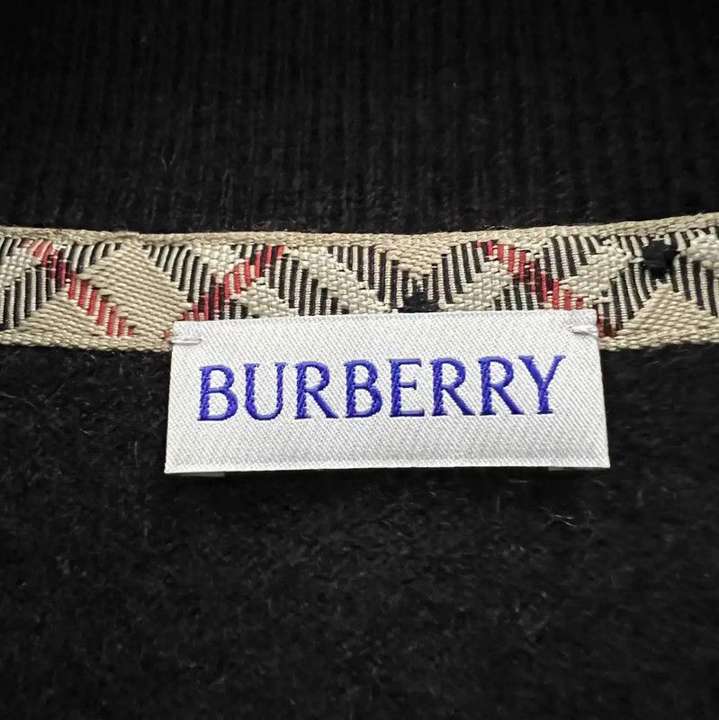 Burberry Burberry Brown Wool Long Sleeve Sweater Size XL / US 12-14 / IT 48-50 - 4 Thumbnail