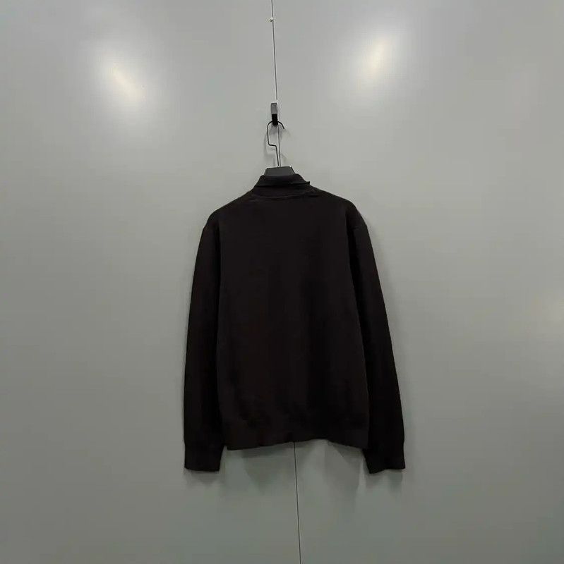 Burberry Burberry Brown Wool Long Sleeve Sweater Size XL / US 12-14 / IT 48-50 - 2 Thumbnail