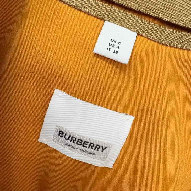 Burberry Burberry Yellow Women's Coat Size S Size S / US 4 / IT 40 - 2 Thumbnail
