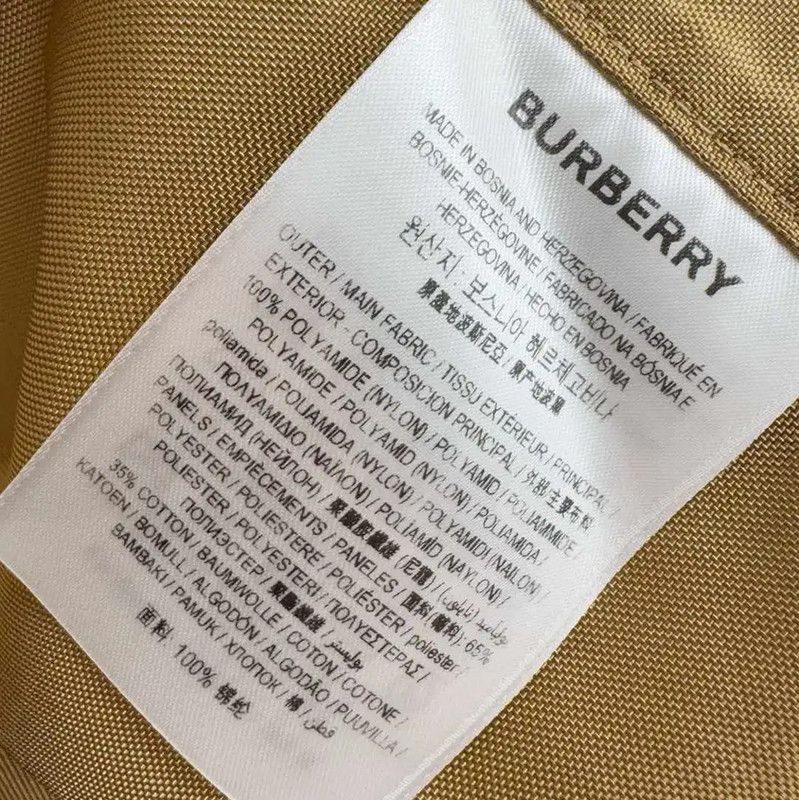Burberry Burberry Yellow Women's Coat Size S Size S / US 4 / IT 40 - 3 Thumbnail