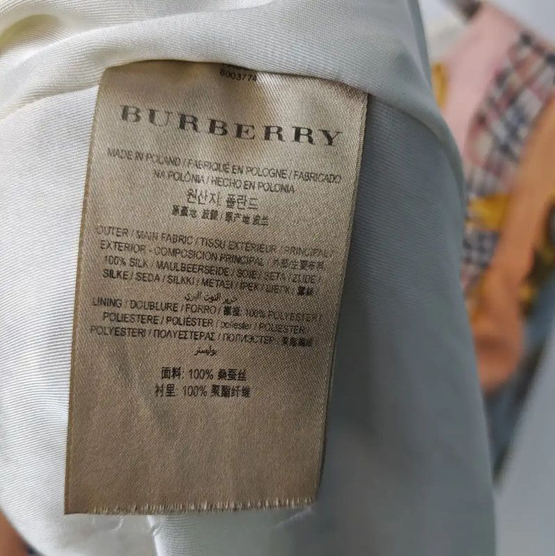 Burberry Burberry XS Silk Summer Dress in Light Pink Size XS / US 0-2 / IT 36-38 - 4 Thumbnail