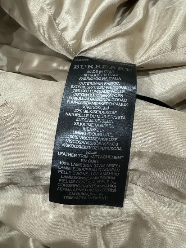 Burberry Burberry Beige Cotton Women's Trench Coat Size M / US 6-8 / IT 42-44 - 5 Thumbnail