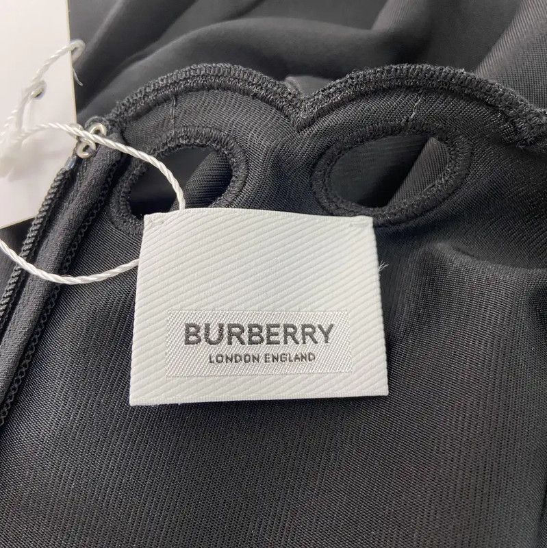 Burberry Burberry Black Long Sleeve Dress for Women Size S / US 4 / IT 40 - 6 Thumbnail