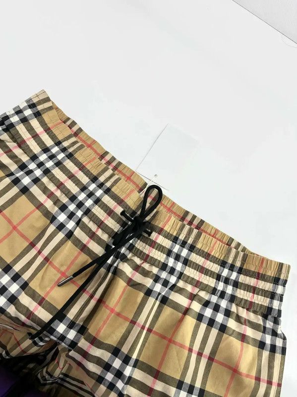 Burberry Burberry Khaki Check Pattern Women's Casual Pants Size 23" - 3 Thumbnail