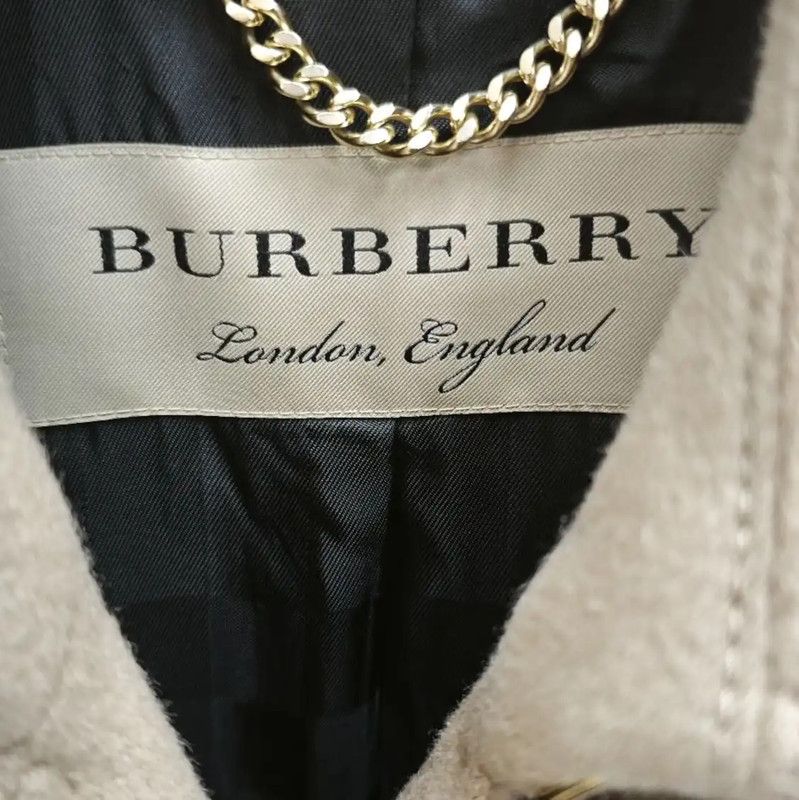 Burberry Burberry Camel Wool Coat for Women Size S / US 4 / IT 40 - 2 Thumbnail