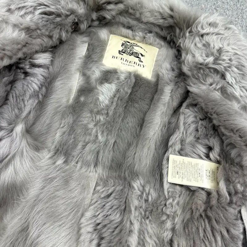 Burberry Burberry Women's Gray Wool Coat Size XS / US 0-2 / IT 36-38 - 3 Thumbnail