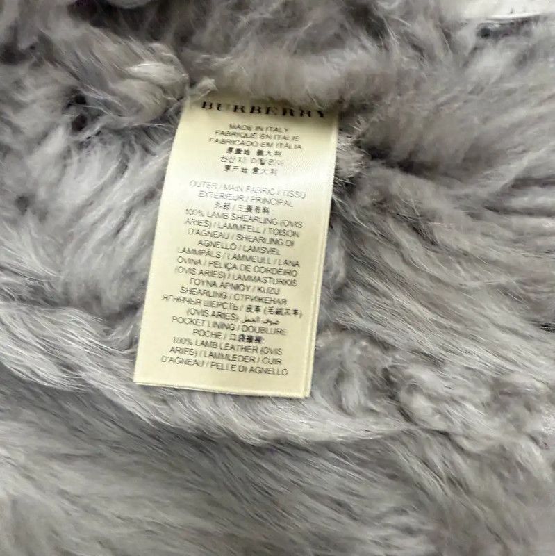 Burberry Burberry Women's Gray Wool Coat Size XS / US 0-2 / IT 36-38 - 4 Thumbnail
