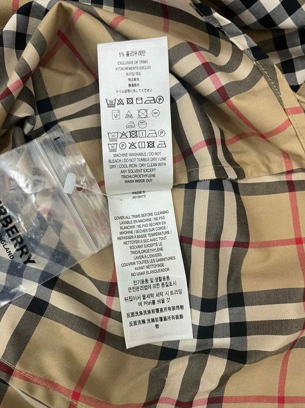 Burberry Burberry Spring Autumn Cotton Check Long Sleeve Shirt Size M / US 6-8 / IT 42-44 - 8 Thumbnail