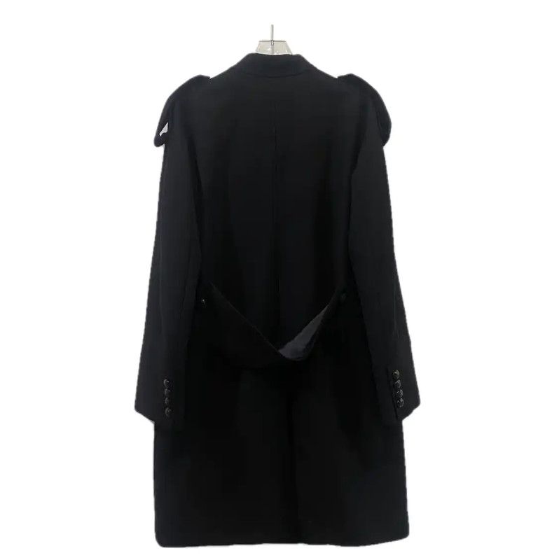 Burberry Burberry Black Wool Ladies Coat Size L / US 10 / IT 46 - 2 Thumbnail