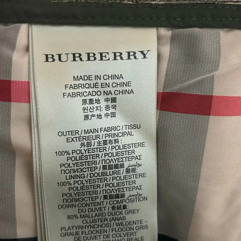 Burberry Burberry Green Women's Down Jacket Size XS / US 0-2 / IT 36-38 - 7 Thumbnail