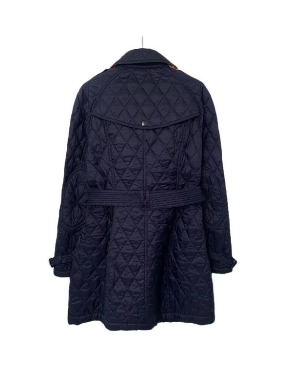 Burberry Burberry Women's Navy Quilted Cotton Coat Size M / US 6-8 / IT 42-44 - 2 Thumbnail