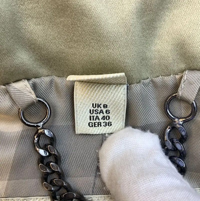 Burberry Burberry Women's Mid-Length Trench Coat in Khaki Size S / US 4 / IT 40 - 6 Thumbnail