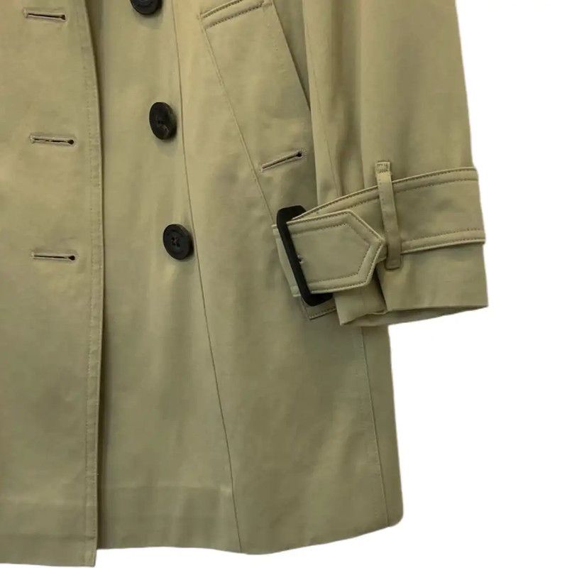 Burberry Burberry Women's Mid-Length Trench Coat in Khaki Size S / US 4 / IT 40 - 3 Thumbnail