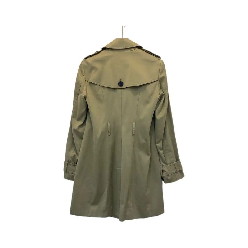 Burberry Burberry Women's Mid-Length Trench Coat in Khaki Size S / US 4 / IT 40 - 2 Thumbnail