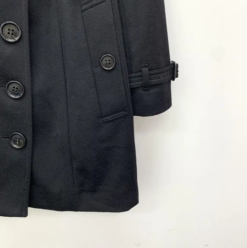 Burberry Burberry Black Cashmere Trench Coat for Women Size XS / US 0-2 / IT 36-38 - 4 Thumbnail