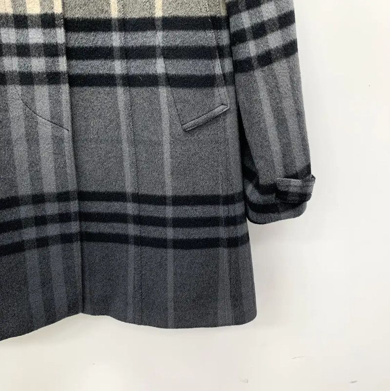 Burberry Burberry Women's Colorblock Wool Coat Size M / US 6-8 / IT 42-44 - 4 Thumbnail