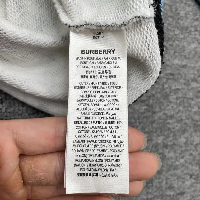 Burberry Burberry Women's Color Blocked Hoodie Size S / US 4 / IT 40 - 6 Thumbnail