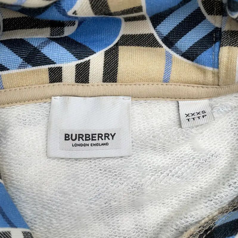 Burberry Burberry Women's Color Blocked Hoodie Size S / US 4 / IT 40 - 3 Thumbnail