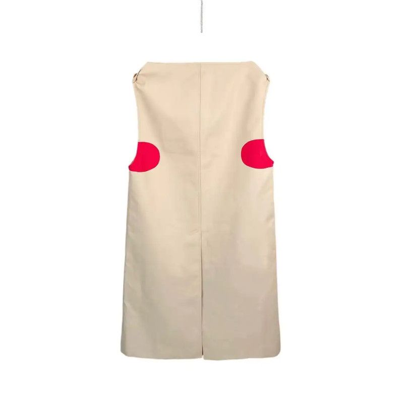 Burberry Burberry Women's Multicolor Cotton Dress Size ONE SIZE - 2 Thumbnail