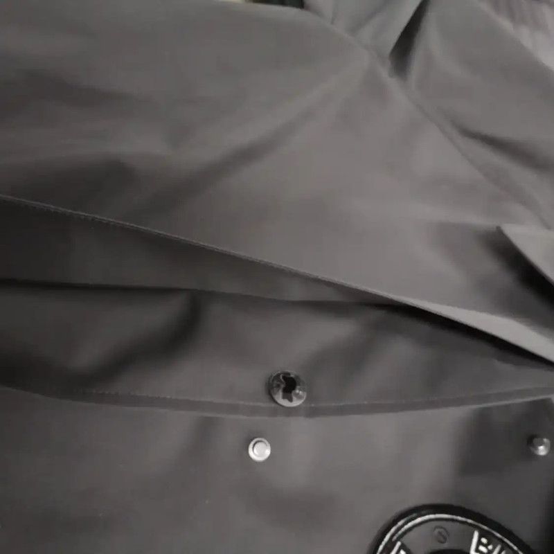 Burberry Burberry Long Black Coat for Women Size XXS / US 00 / IT 34 - 7 Thumbnail