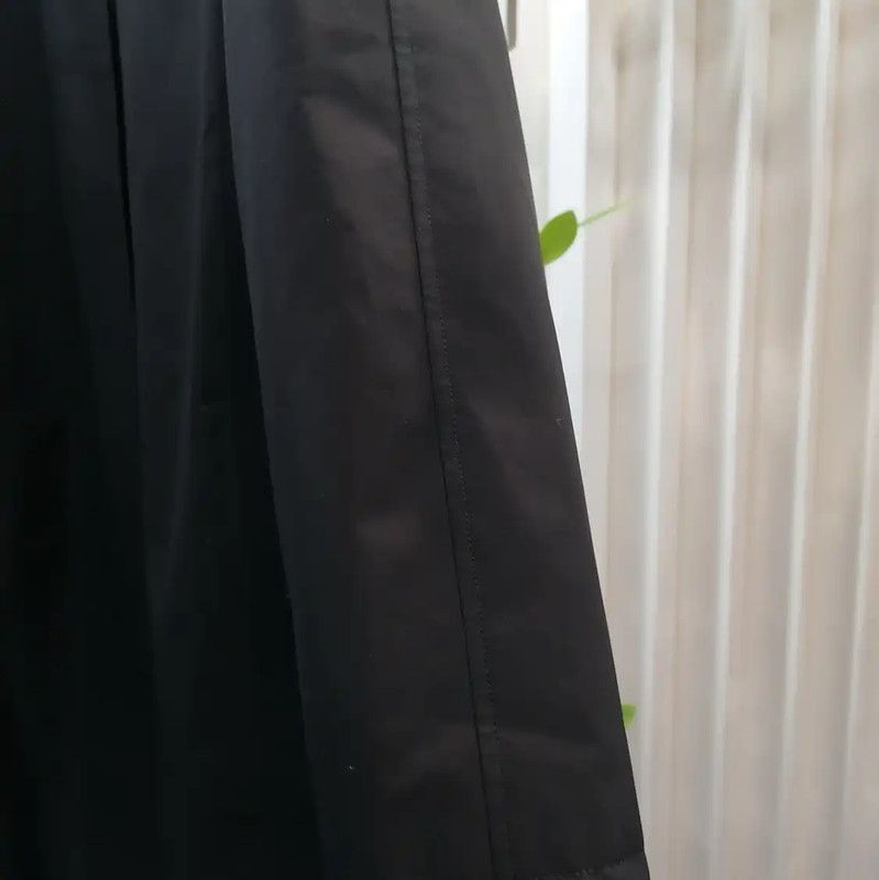 Burberry Burberry Long Black Coat for Women Size XXS / US 00 / IT 34 - 4 Thumbnail