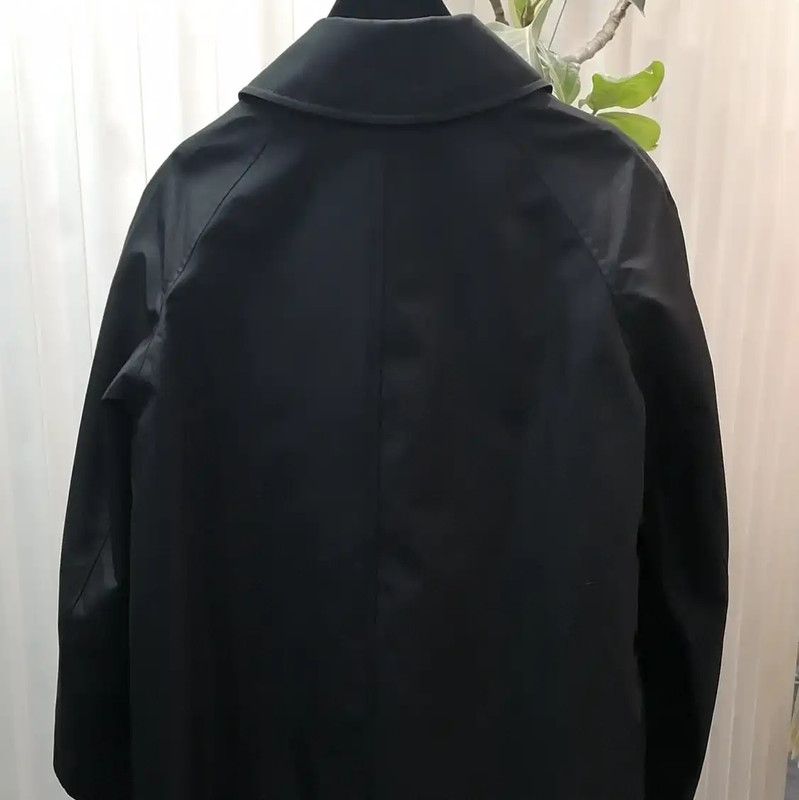 Burberry Burberry Long Black Coat for Women Size XXS / US 00 / IT 34 - 3 Thumbnail