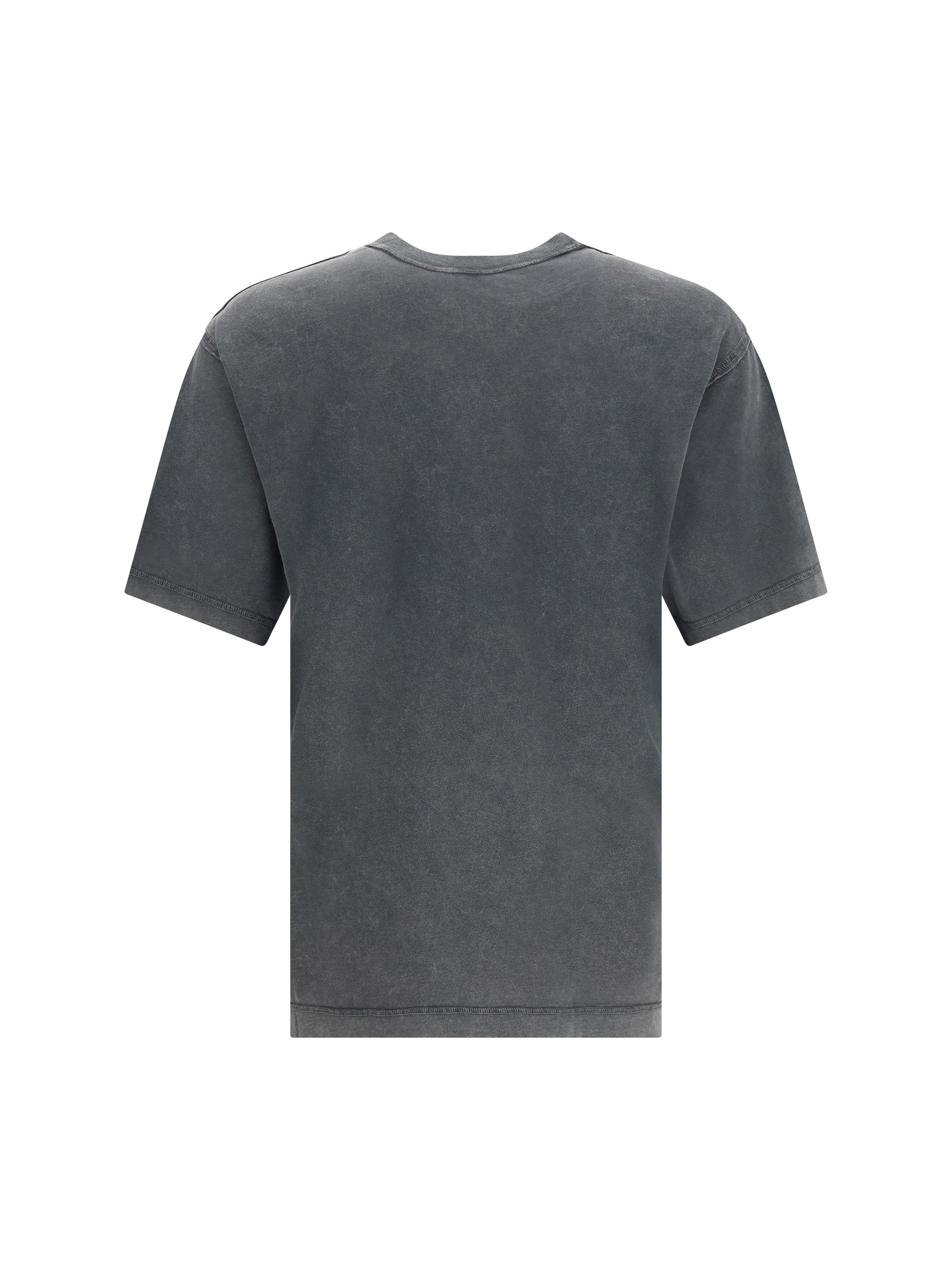 Cotton T-Shirt with velvety logo